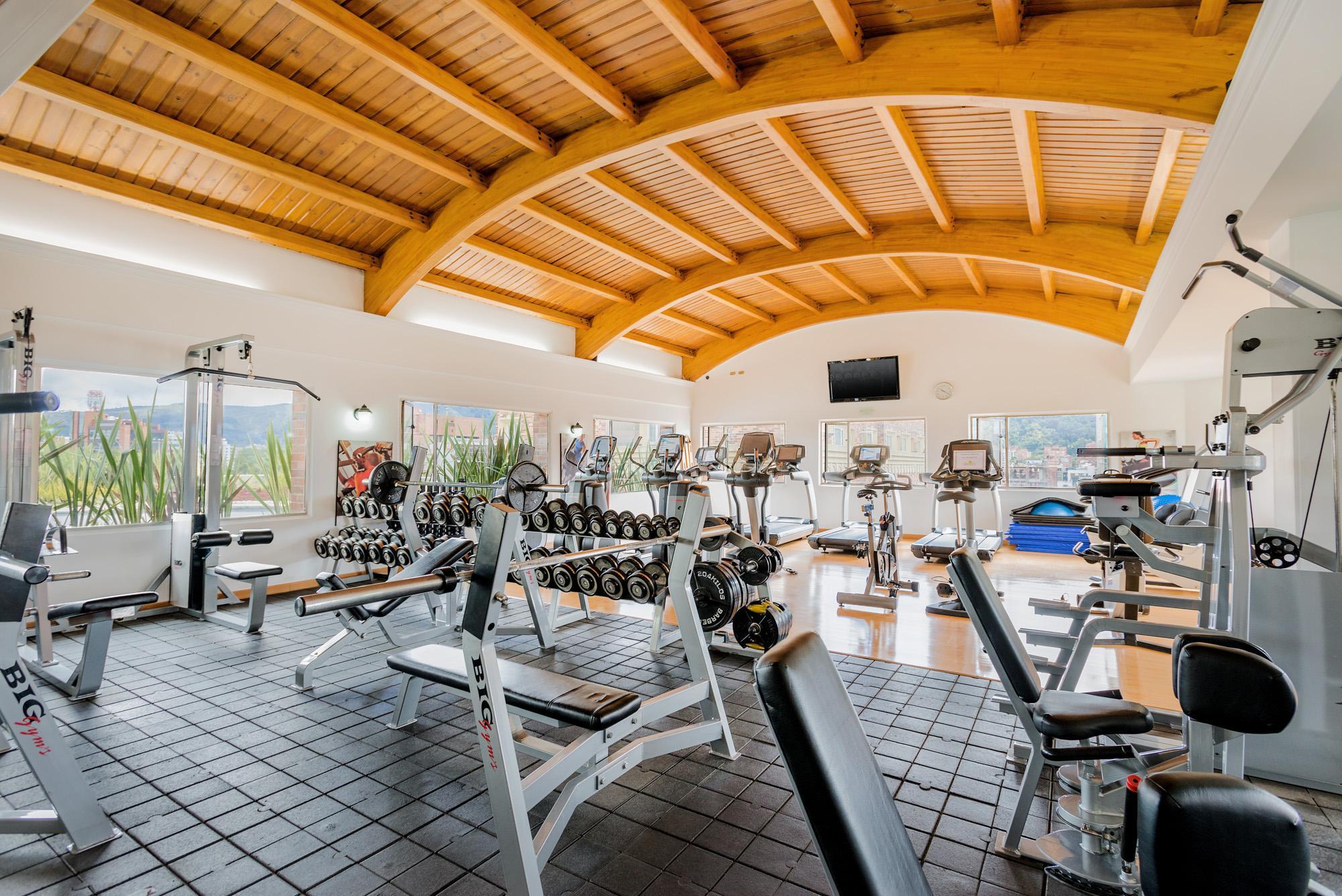 Casa Dann Carlton Hotel & Spa Bogotá Zewnętrze zdjęcie A gym in the United States